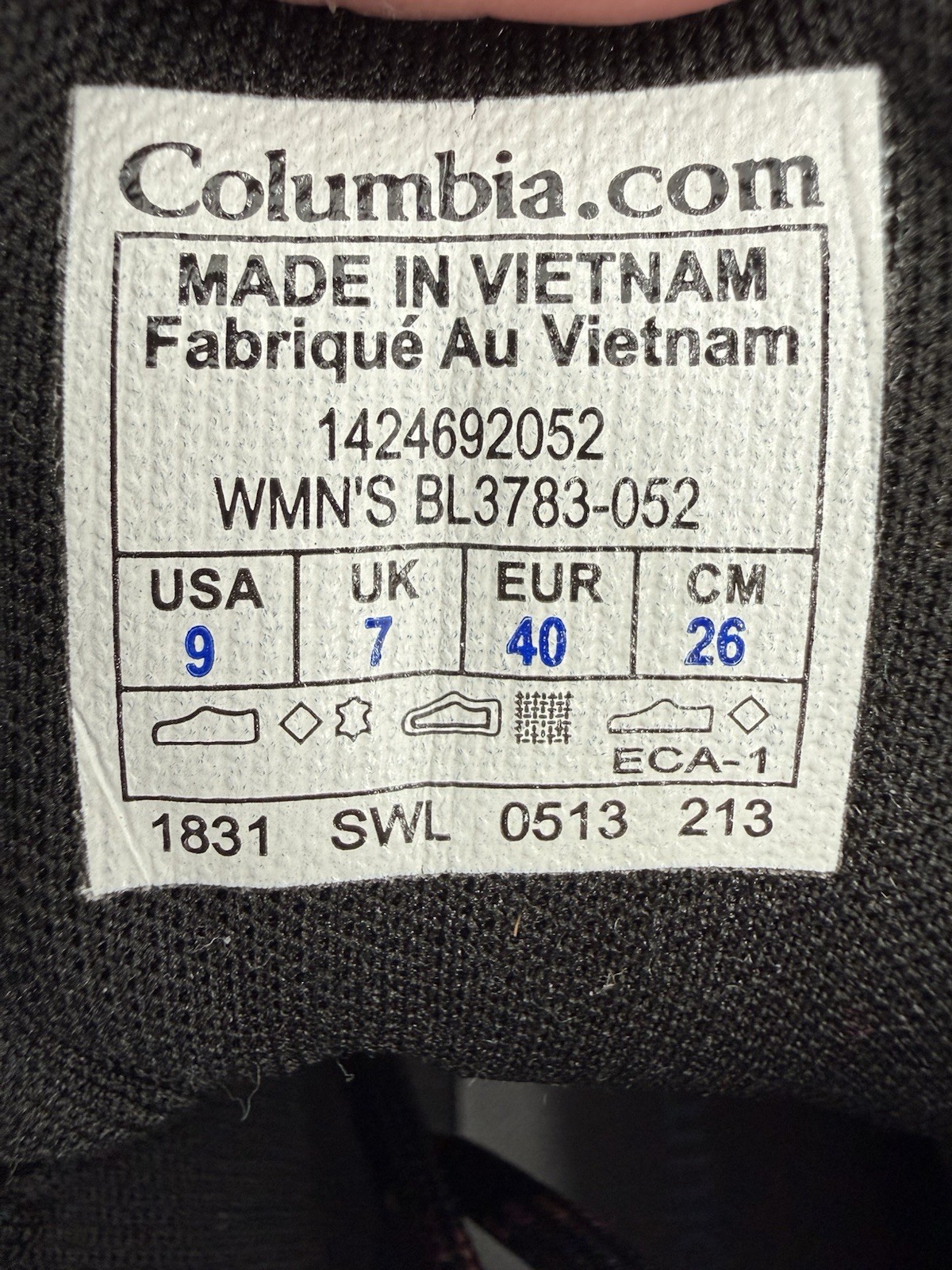 Columbia Newton Ridge Plus Women's  Grey Hiking Boots Shoes Size US 9 UK 7 EU 40 thumbnail 14