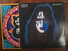 Kiss Vinyl Record Lot - Ace Frehley & Rock And Roll Over