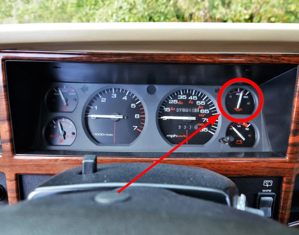 Manómetro de presión de aceite para Jeep Cherokee XJ 1984-1996 con juego completo de manómetros - ¡Envío gratuito! Foto 2 de 2
