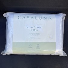 Casaluna Serene Foam Pillow Standard Queen NWT Pressure Point Relief