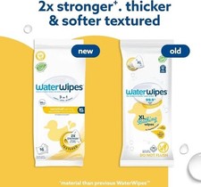 Waterwipes Sensitive Bathing Wipes, 3-In-1 Cleans, Cares, Protects, 99.9 Water