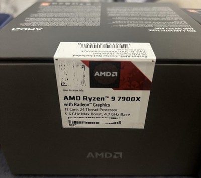 AMD Ryzen 9 7900x Processor (5.6 GHz, 12 Cores, LGA 1718/Socket
