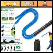 Golf Swing Trainer Rope Aid - Improve Tempo, Strength, Rotation Clubhead Speed