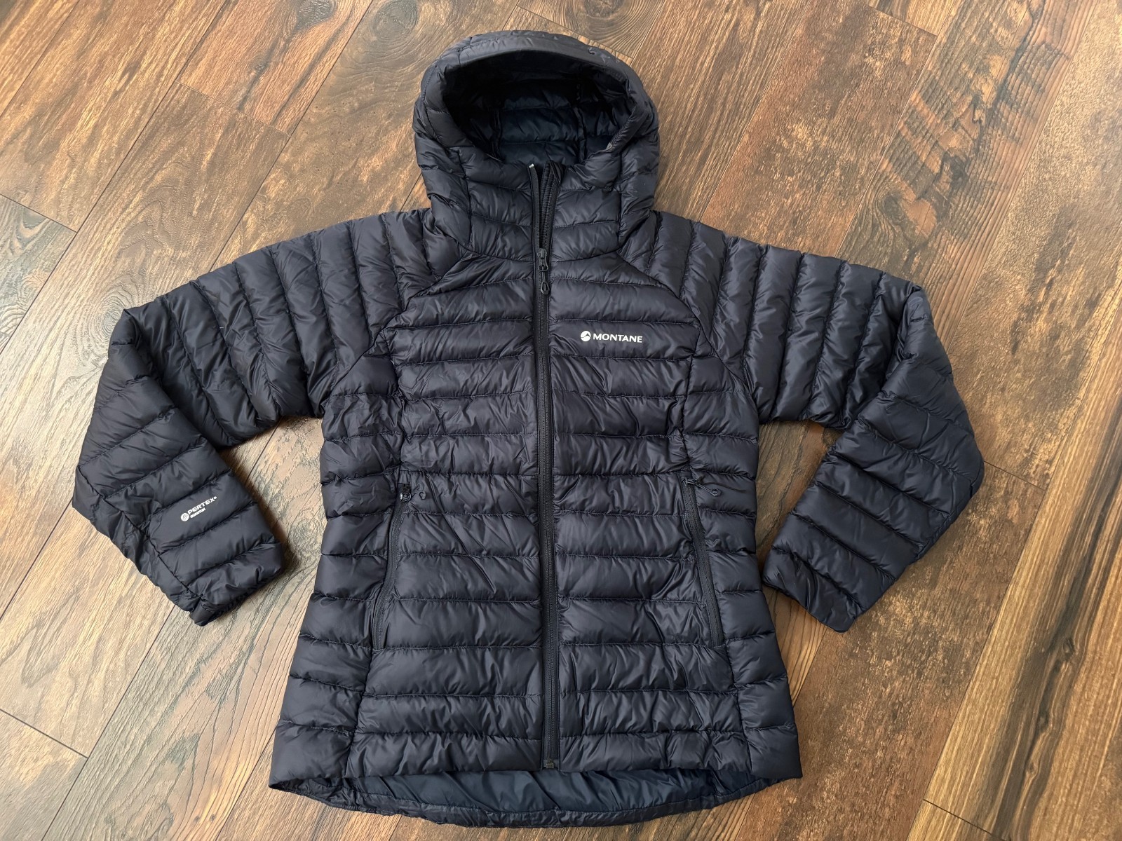 NEW Montane Women's Puffer Jacket Pertex Quantum Navy Blue Jacket SZ 14 UK 10US