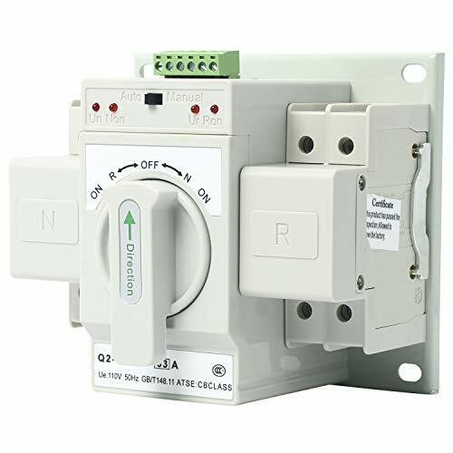 Mini Dual Power Automatic Transfer Switches Self Cast Conversion 110V 2P 63A MCB - Picture 6 of 10
