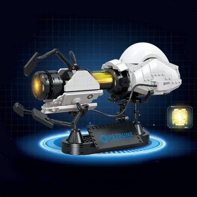 Portal Gun Aperture Science 667 Stück Baustein Set Portal Videospiel
