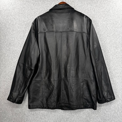 Wilsons Leather Jacket M. Julian Men Large Thinsulate Removable Liner Heavy - Picture 2 of 16