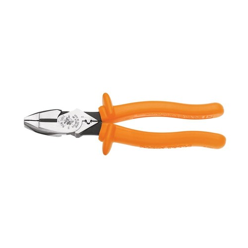 Klein Tools D213-9NE-CR-INS Cutting Crimping Pliers Insulated 9-Inch