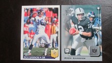 Two (2) Rich Gannon Football Cards (See Pictures and Descriptions Below)