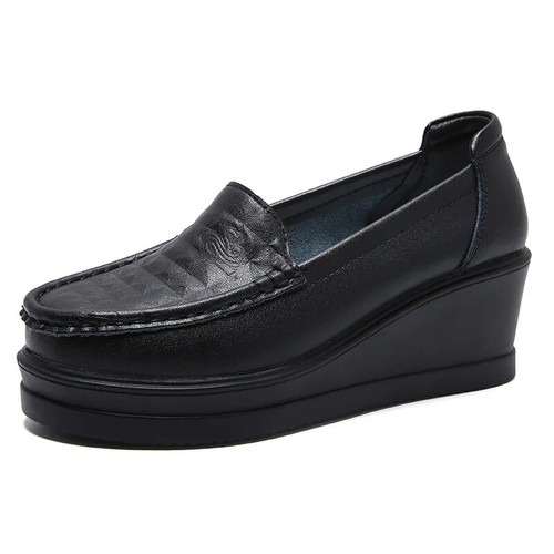 Women Shoes Increase Casual Slip-on Women's Loafers Summer Breathable Shoes Lady - Picture 27 of 35