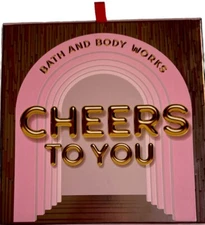 Bath & Body Works Box Gift Set 3Pcs Champagne Toast Mist Body Lotion Shower Gel