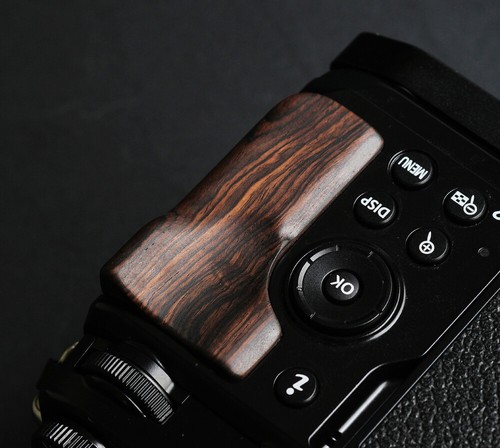 Wood Wooden Thumb Up Grip Sticker Finger Handle For Nikon ZF Camera - Picture 11 of 49