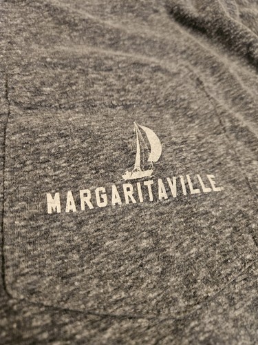 Margaritaville Shirt Men's 3XL "It's 5 o'clock Somewhere" Short Sleeve Gray Tee - Picture 5 of 9
