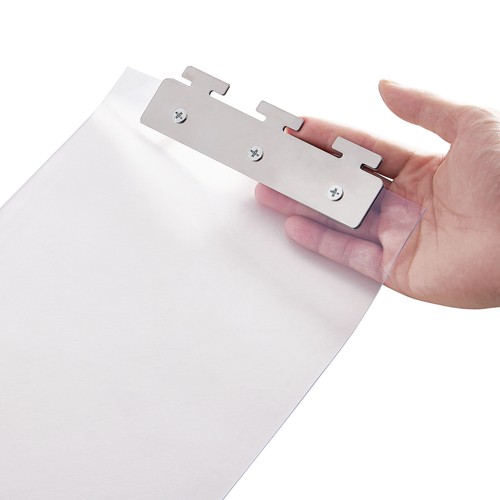 VEVOR 183x244cm Streifenvorhang Lamelle Lamellenvorhang PVC Transparent 2mm dick - Bild 10 von 12