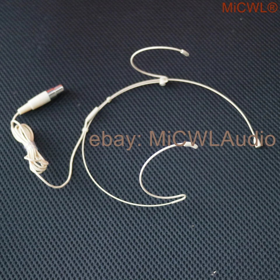 WL9 Beige Dual ear Headset Microphone for SHURE Headmic Wireless mini 4-Pin XLR - Image 4 of 4