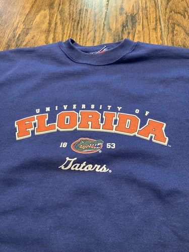 University Of Florida Gators Champion Crewneck Sweatshirt Medium 50/50 Blend EXC - Picture 2 of 4