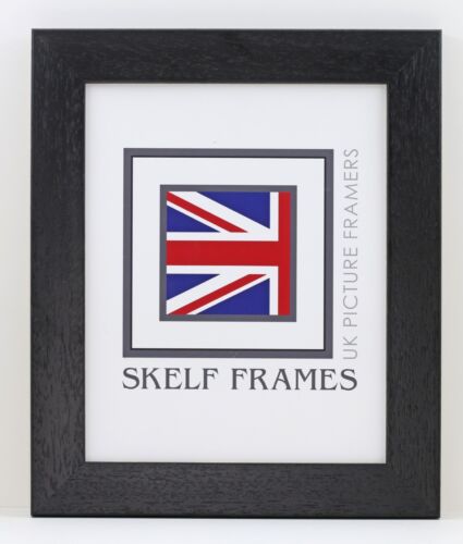 Skelf Frames 35mm Black Wood Picture Photo Poster Frame - Picture 1 of 2