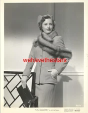 Vintage Barbara Stanwyck IRENE FASHION DESIGN '48 Publicity Portrait