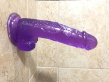 Consolador Juguetes Sexuales Para Hombres Mujeres Masturbador Pene Anal Plug 8''