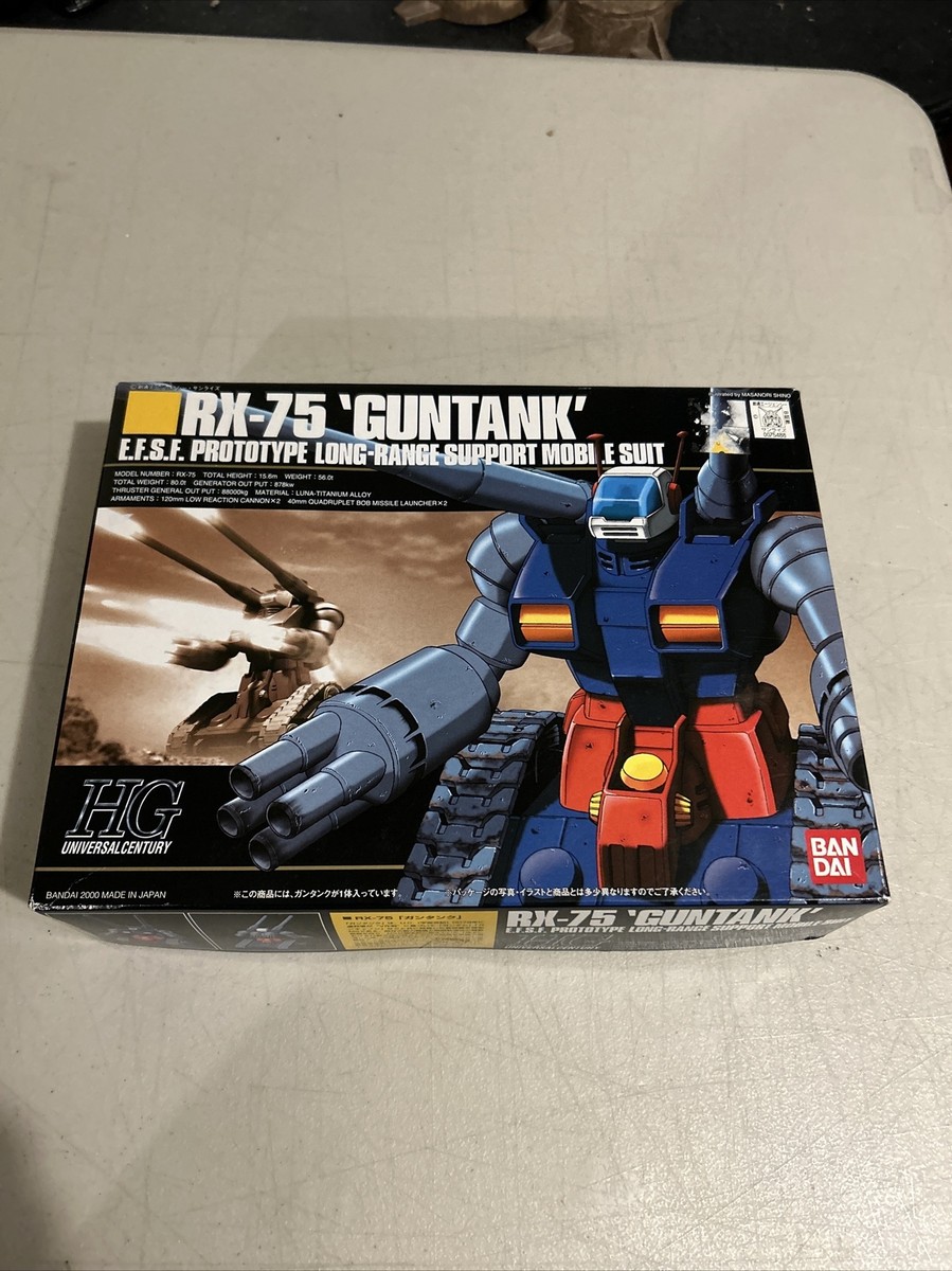 Gundam Guntank RX-75 HG 1/144 Bandai High Grade Model Kit New Open