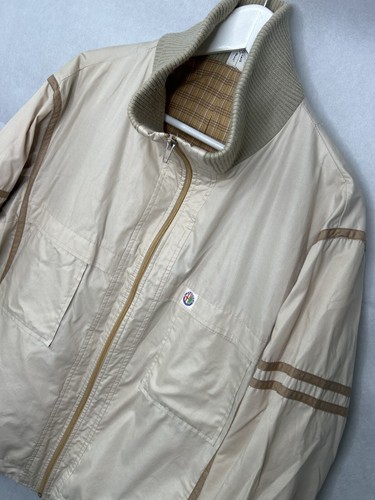 Alfa Romeo Jacke Herren XL Beige Vintage Classic Motoring Coat
