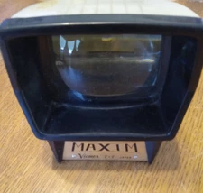 VINTAGE A5 35mm MAXIM COLOR SLIDE VIEWER 2" x 2" MADE JAPAN