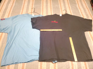 LOT OF 2 Giant Eagle T-Shirts 3XL Grocery Supermarket FAN FOOD, Employee Uniform