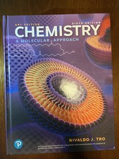 Chemistry A Molecular Approach 6th Editon, Ha...
