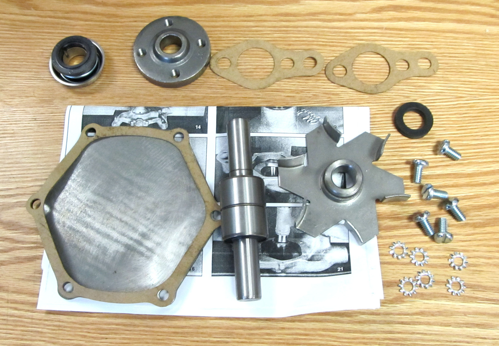 1955 1956 1957 CHEVY WATER PUMP REBUILD KIT V8 ** USA MADE ** eBay