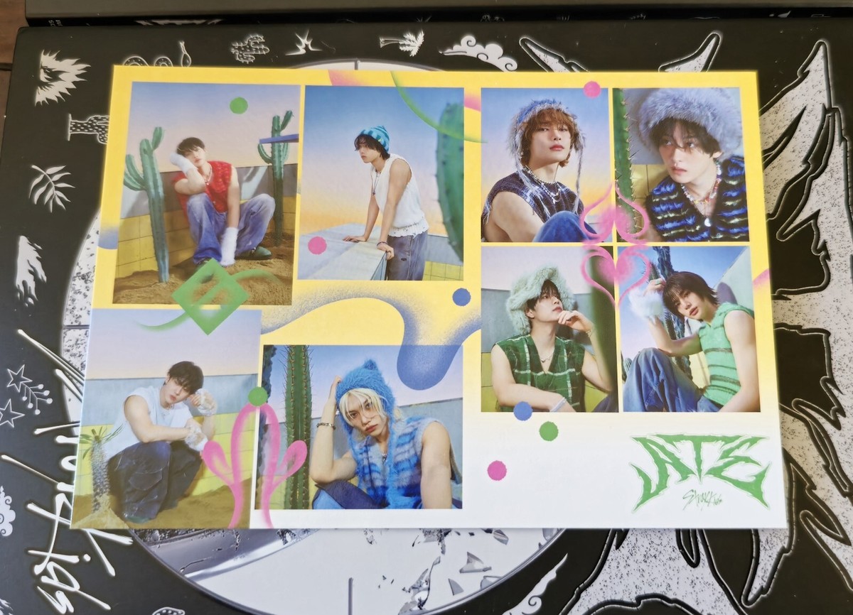 Stray Kids US Exclusive Postcard Chk Chk and Boom Versions