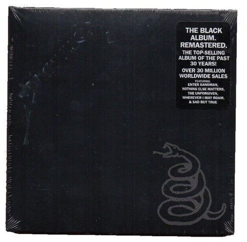 Metallica Black Album CD 2013 Blackened BLCKND008-2 James Hetfield