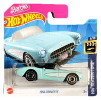 Hot Wheels 1956 Corvette C1 Barbie Hw Screen Time 9/10 2023 183/250 1:64 Modell