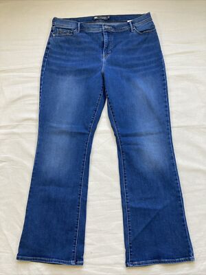 Levi's 512 Women's Boot Cut Perfectly Slimming Jeans, Size 18 (36x31)