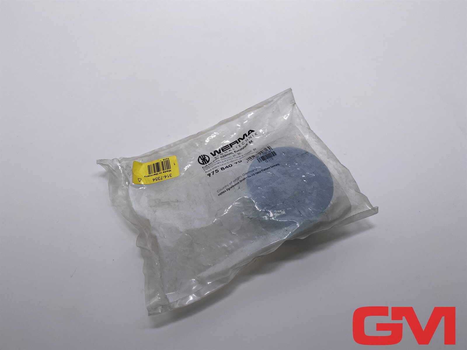 Wetma Foot for Pipe D25mm 97584090 Base For Tube 975.840.90 Plastic BK