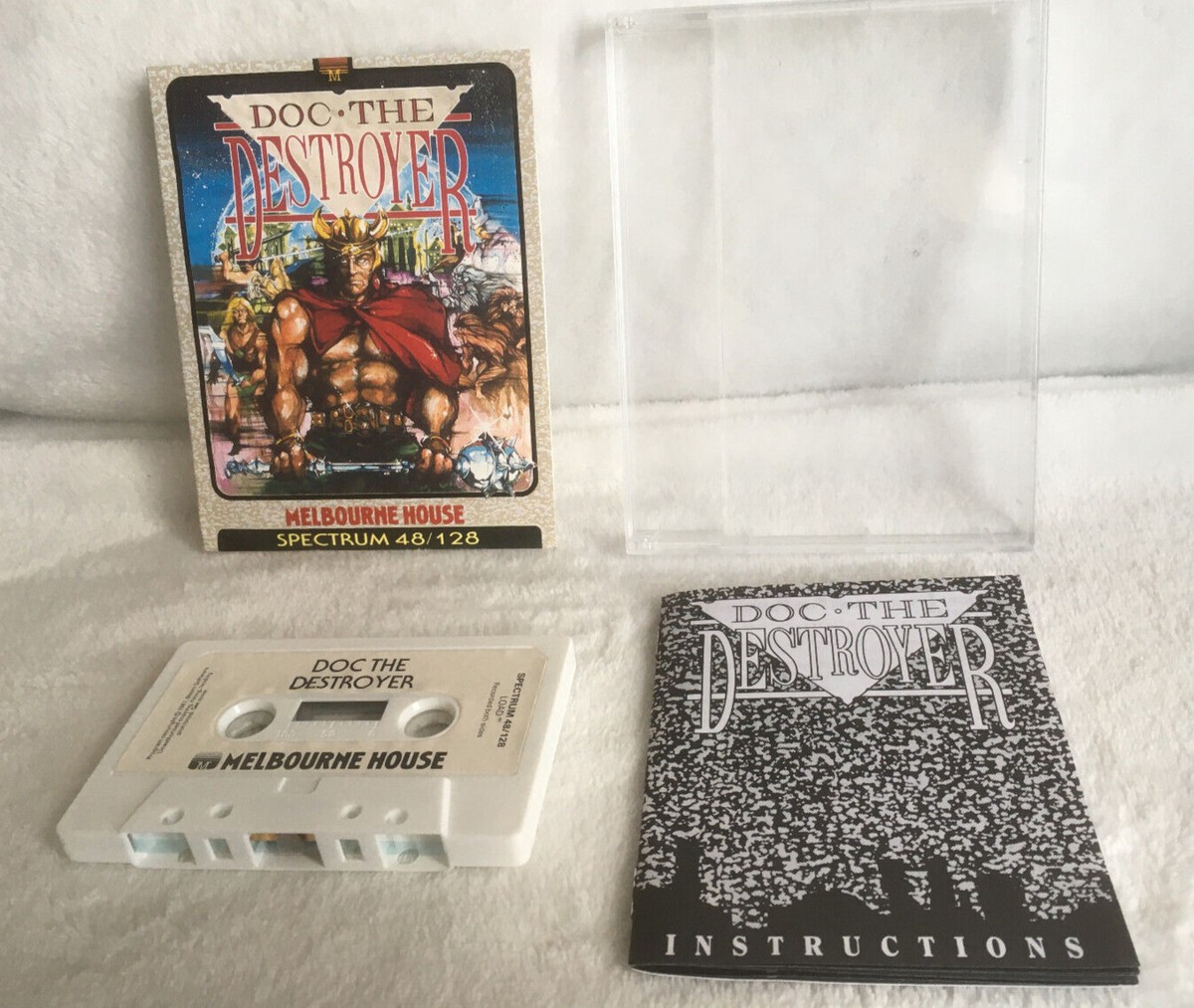 32930 Doc The Destroyer - Sinclair Spectrum 48K Game (1987) for