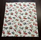 Longaberger Fruit Medley Curtain Panel 29" x 32" Valence Kitchen Fabric