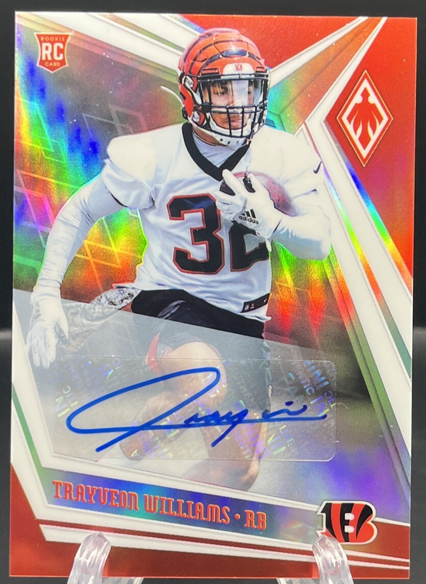 Trayveon Williams Panini Phoenix #169 Autograph