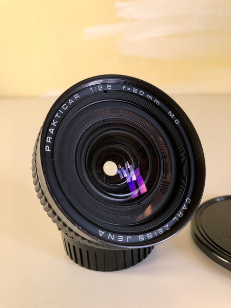 Carl Zeiss Jena Prakticar Flektogon 20mm f2.8 MC PB Mount