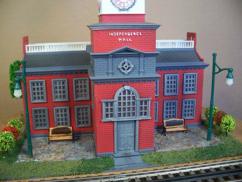 O SCALE CUSTOM DIORAMA RE-PAINTED BUILT 