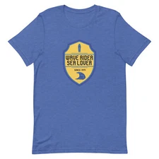 Wave Rider Sea Lover Retro Graphic Tee - Unisex Staple Short Sleeve T-Shirt