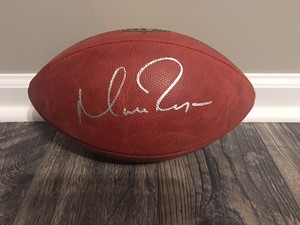 matt ryan signed football