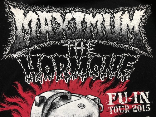 Maximum the hormone FU-IN 2015 TOUR SOREDEWA MINASAN MATERNITY NUMETAL T-shirt M - Picture 9 of 12