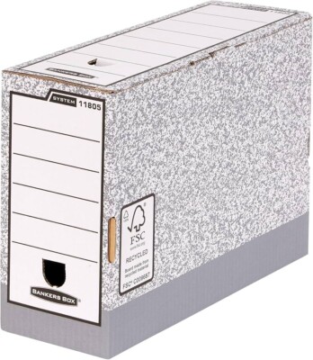 Fellowes Bankers Box Transfer File 120mm Foolscap Green (Pack of 10 ...