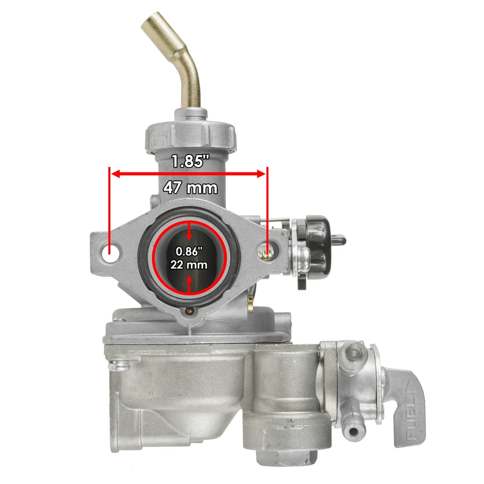 Carburador para Honda CT110 Trail / 16100-459-024 16100-459-771 16100-459-772 Foto 3 de 4