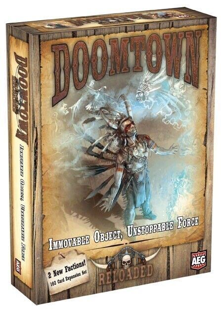 Doomtown: Перезагрузка неподвижного объекта, Настольная игра Непреодолимая сила [Alderac] НОВИНКА