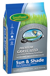 premium sun and shade grass seed
