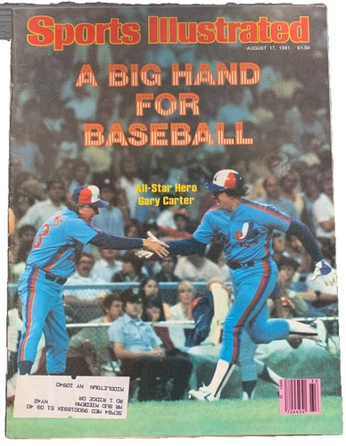 Montreal Expos Baseball 1982 Vintage Sports Publications