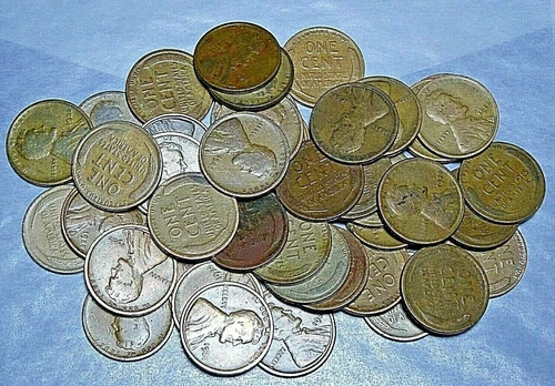 1 (ONE) 1920-P LINCOLN CENT WHEAT PENNY "G-VG" GOOD TO VERY GOOD CIRCULATED