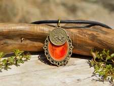 Zodiac Leo Sun Sign the Lion Astrology Pendant and Necklace