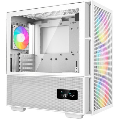 Deepcool Tower-Gehäuse CH560 Digital WH